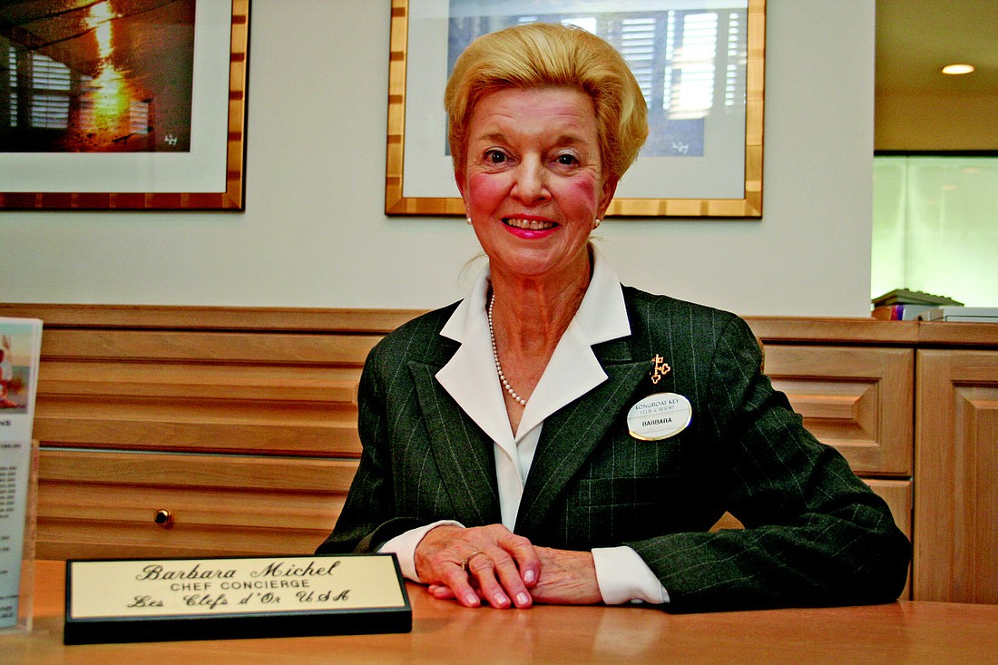 Barbara Michel began working for the Key Club Oct. 4, 1982 Ã¢â‚¬â€ its first day of operation.