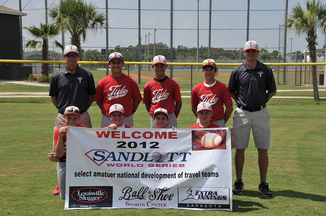 The Tampa Tide went 5-0 throughout the tournament, defeating the Airo Athletics 10-1 to capture the Sandlott 12U Wood Bat World Series Championship.