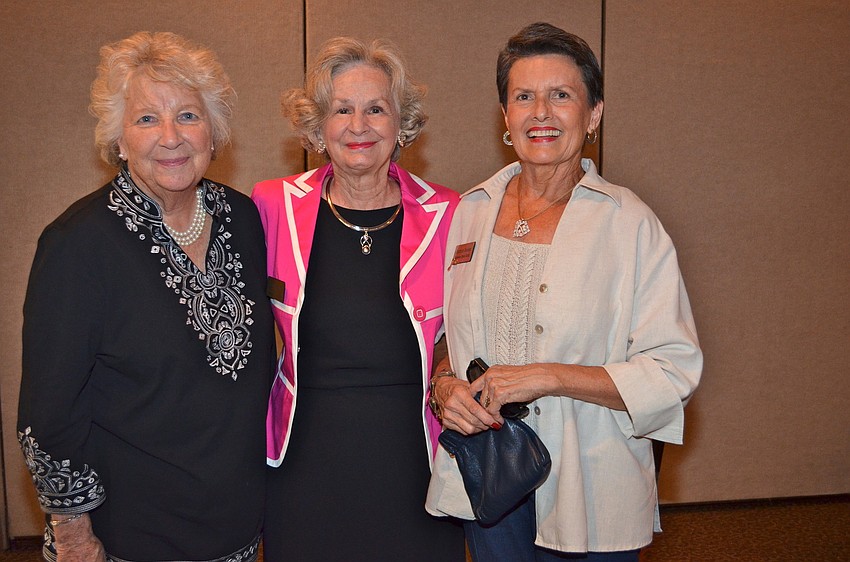 Carolyn Allworth, Ginny Everett and Kathryn Dunlap