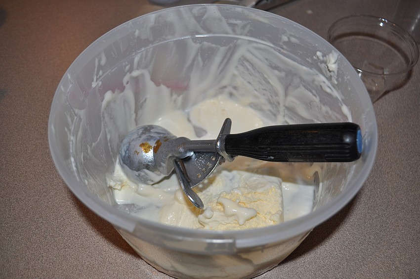 The Longboat Key firemen and policemen bonded on a quick break