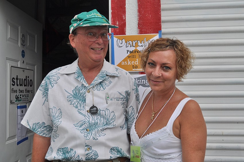â€œHawaii Bobâ€ Peters and Tamara Gilman with WSLR
