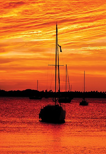 Paul Martinelli took this sunset photo overlooking Sarasota Bay.