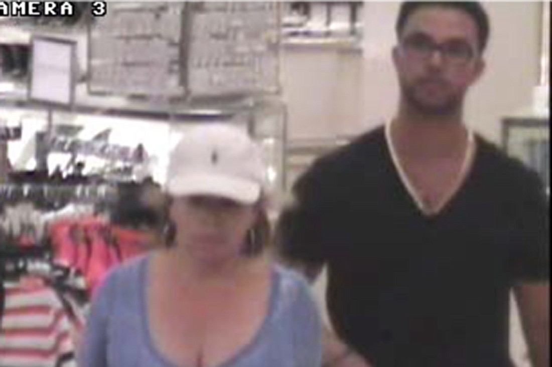 If the pictured subjects are observed in a store, notify law enforcement immediately.