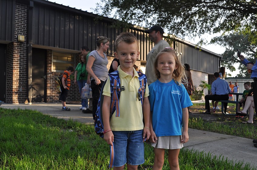 Adam and Olivia Batko, kindergarten