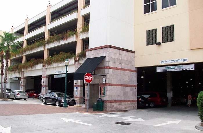 The first floor of the Whole Foods/Second Street Garage, dedicated to Whole Foods shoppers, is now limited to 2-hour parking.  The other floors have a 4-hour time limit without a parking permit.