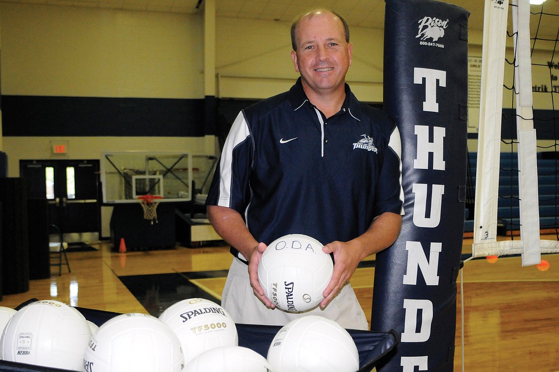 Craig Wolfe is looking to bring some excitement and a competitive spirit to the court this season as The Out-of-Door Academy's volleyball coach.