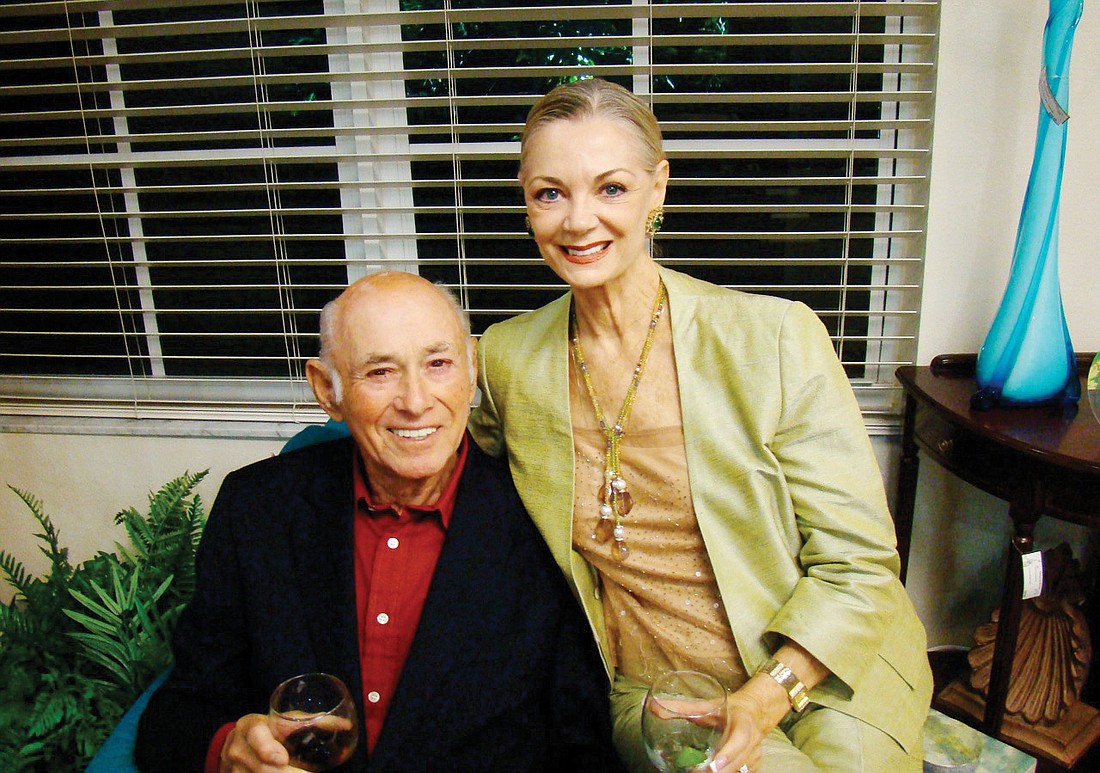 Al Goldstein and Jean Weidner at a Designing Women Boutique event in November 2011. Photo by Molly Schechter.