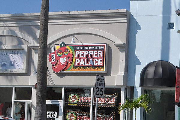 Pepper Palace, left, is located at 23 Blvd. of the Presidents.