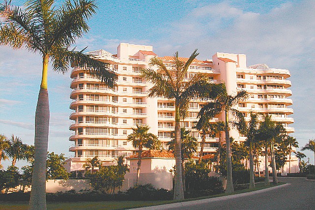 Unit 261 at 3040 Grand Bay Blvd. sold for $975,000. File photo.