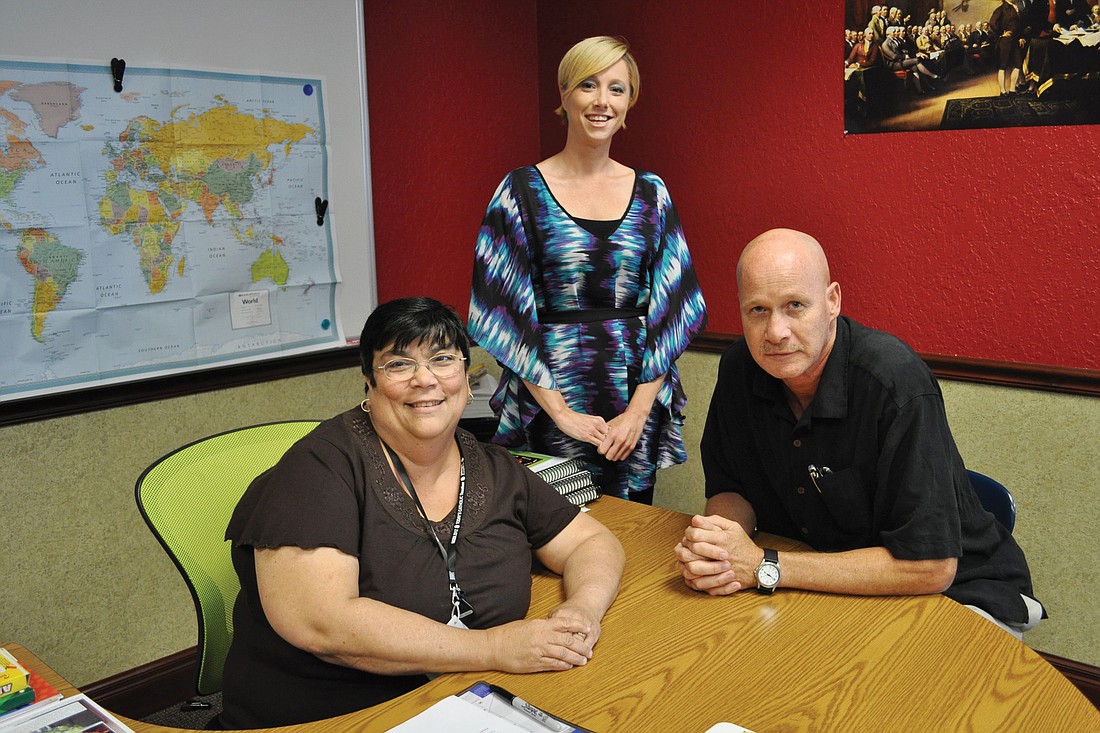 Sarasota Coastal Academy School Director Katherine Lynn, Molly Renner, director of Student Services, and operations and facility Manager Tony Akentis are eager to educate children with special needs.