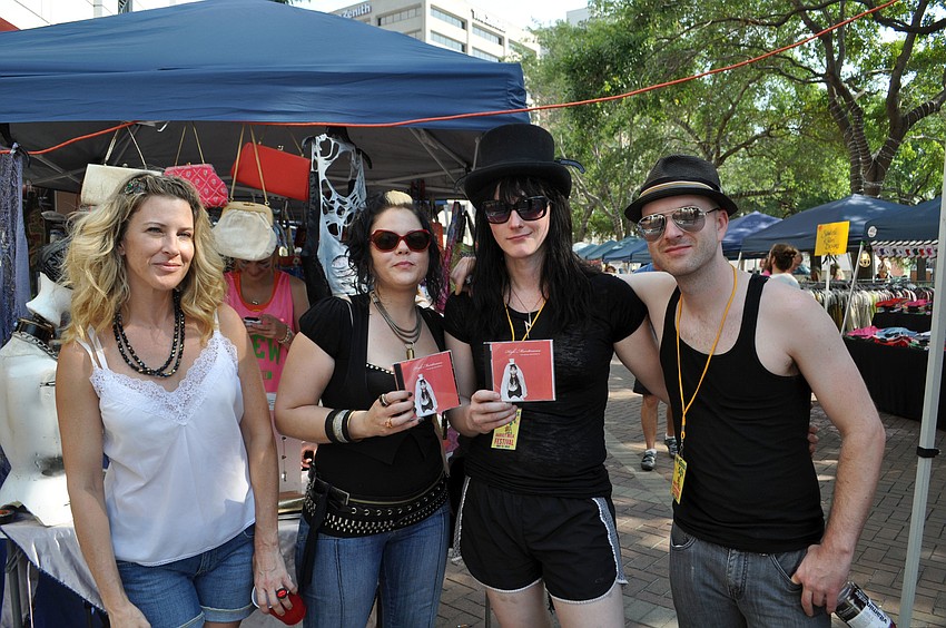 Adrien Lucas, Joanna Coblentz, Amber Taylor and Ryan McDougall