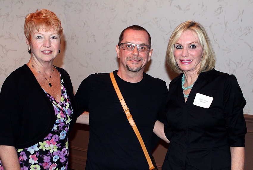 Mary Ann Servian, Iain Webb and Hillary Steele