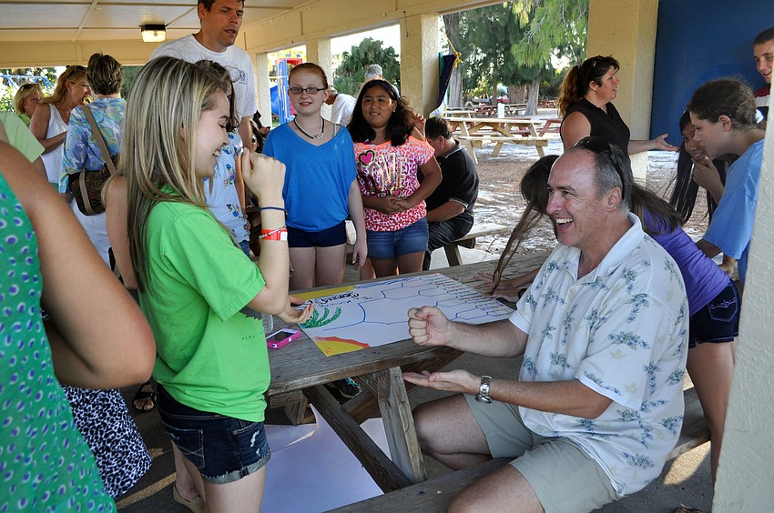 Samantha Glover and Gerard Ezcurra