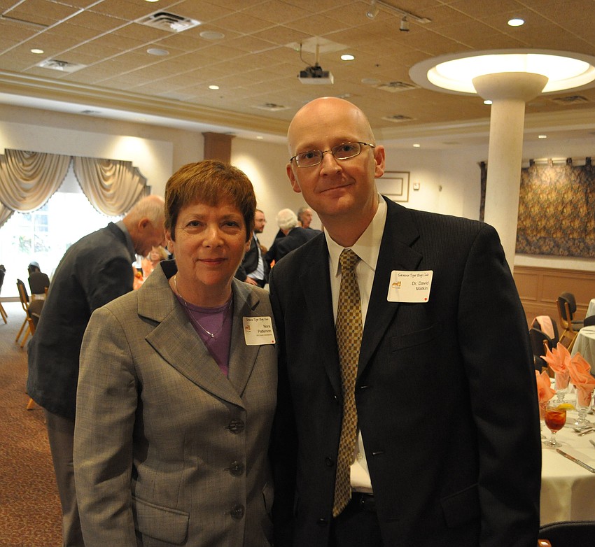 Nora Patterson and Dr. David Matkin