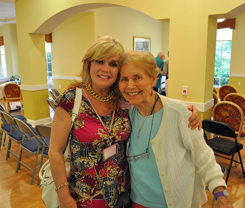 Christine Laboissonniere and Dee Waydle