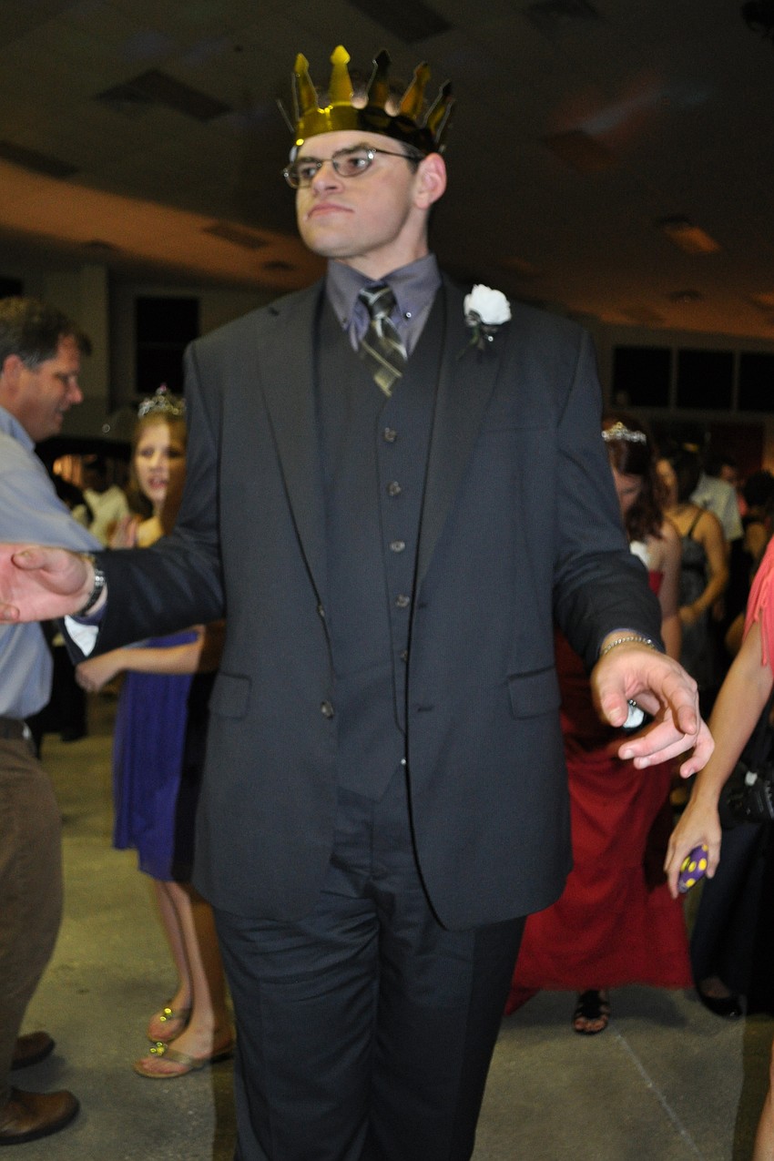 Matthew Priest danced to the 