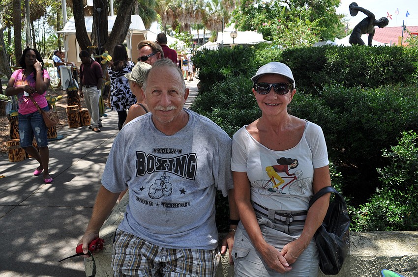 Artie Milligan and Barbara Smith