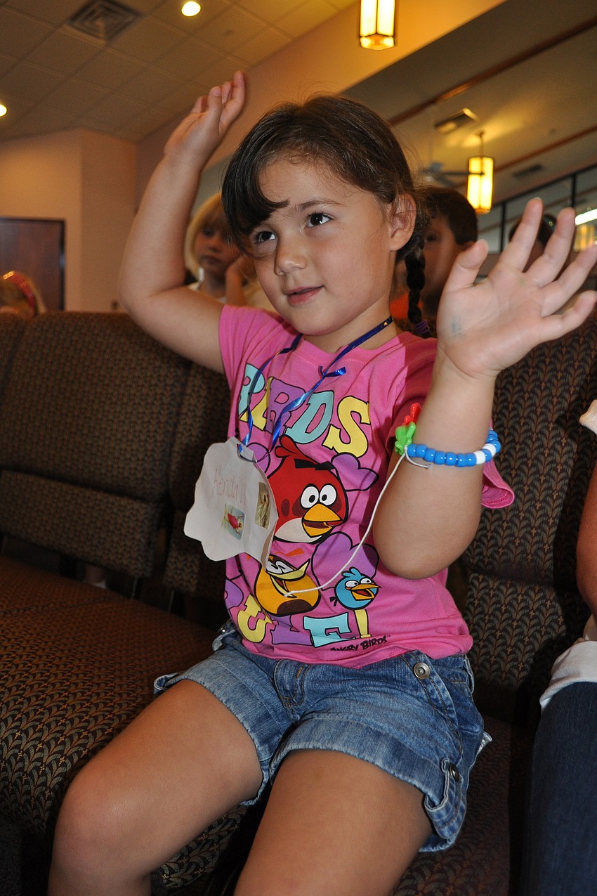 Kendall West quickly learned the motions to each song.