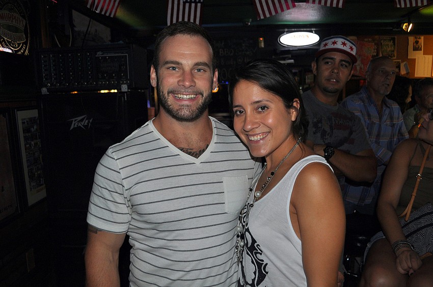 Chuck Stach and Ariana Gallegos