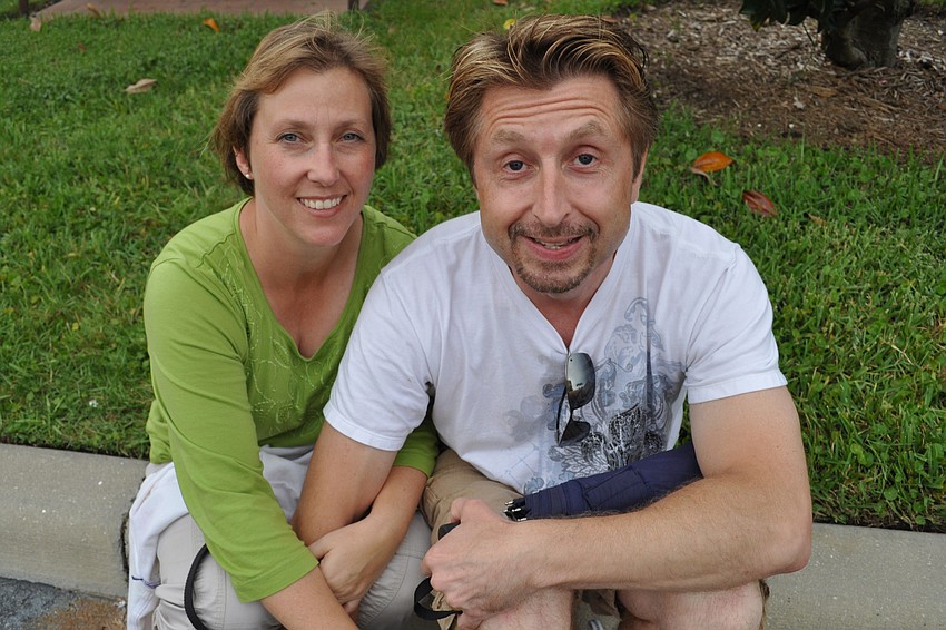 Michele and Jack Slingluff came out for the first time.