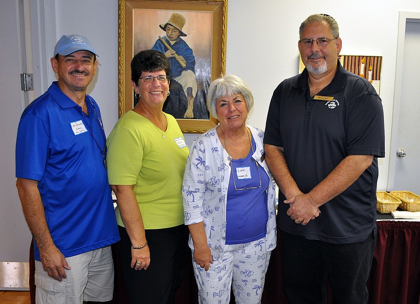 Joel and Felicia Servetz with Lori Rabin and Mitchell Weiss