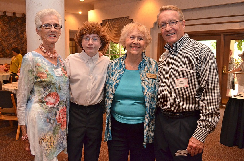 Barbara Oâ€™Conner, William Halsteaf, Betty Hendry and John Halstead