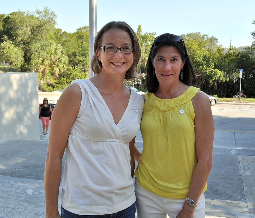 Amy Nowacki and Ruth Upton