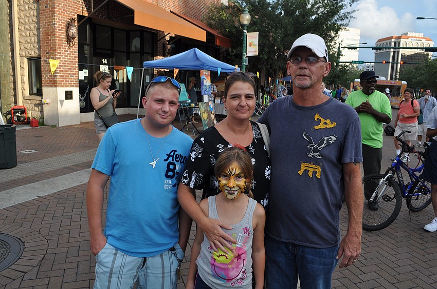 Larry and Charla Perkins with Jordan and Kendra Cooper