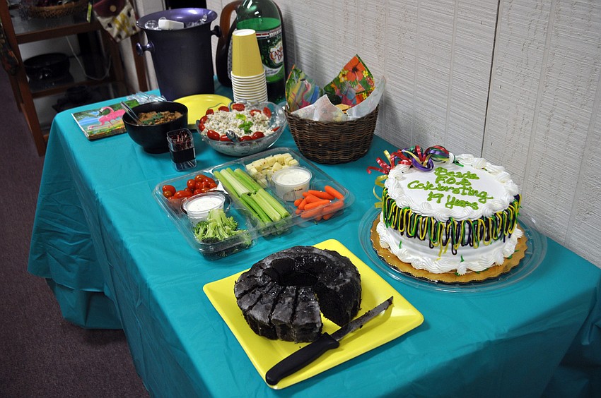 Beads FOB provided snacks and refreshments for the celebration.
