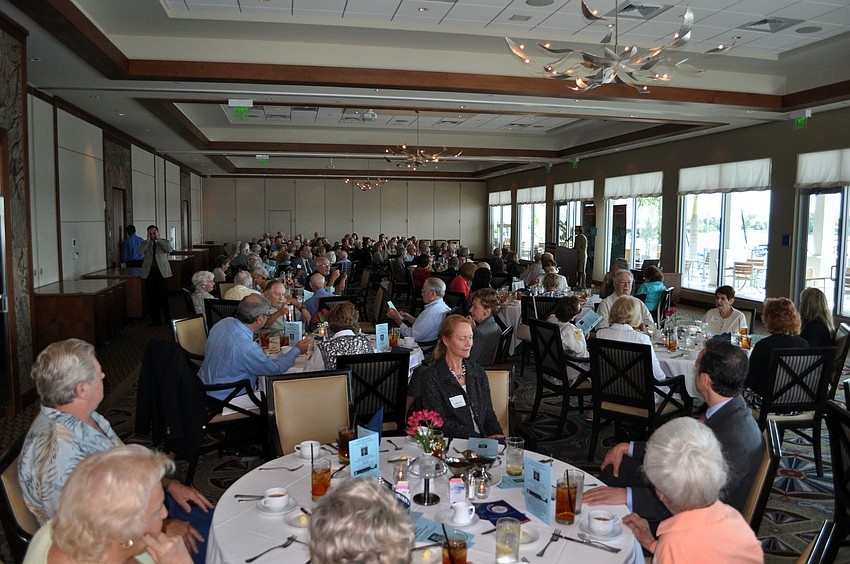 AJCâ€™s Summer Lunch & Learn, Wednesday, July 25, at the Sarasota Yacht Club had a sold out crowd.