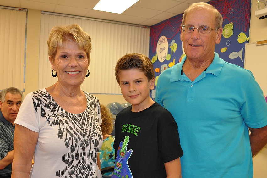 Connie and Frank Suppe spent time with their grandson, Braden Riverâ€™s Andrew den Boggende.