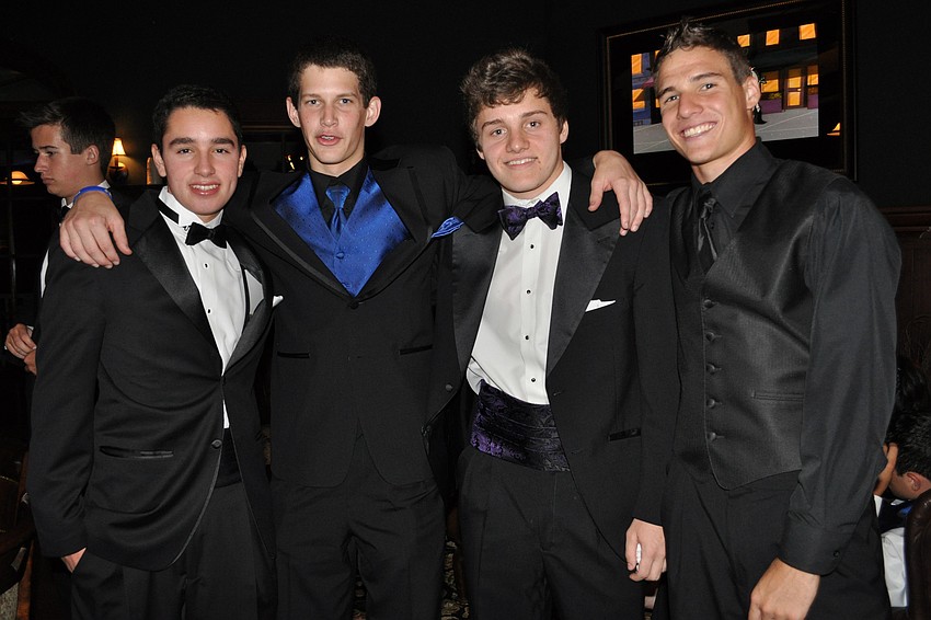 Alvaro Gonzalez, Luke Cranor, Wyatt Page and Hunter Clarke