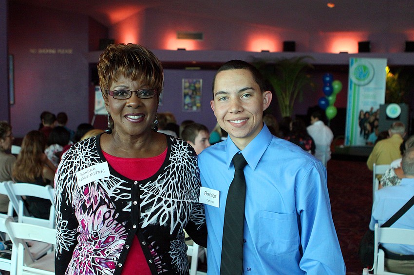 Sandra Washington and Brandon Camunas