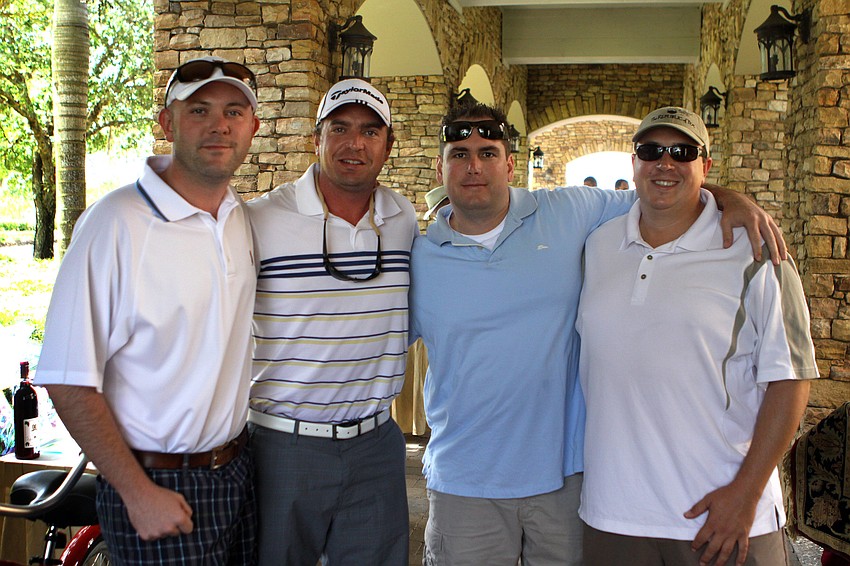 Hugh Oâ€™Donnell, Ross Galbraith, Matt Cannon and Paul Kauffman