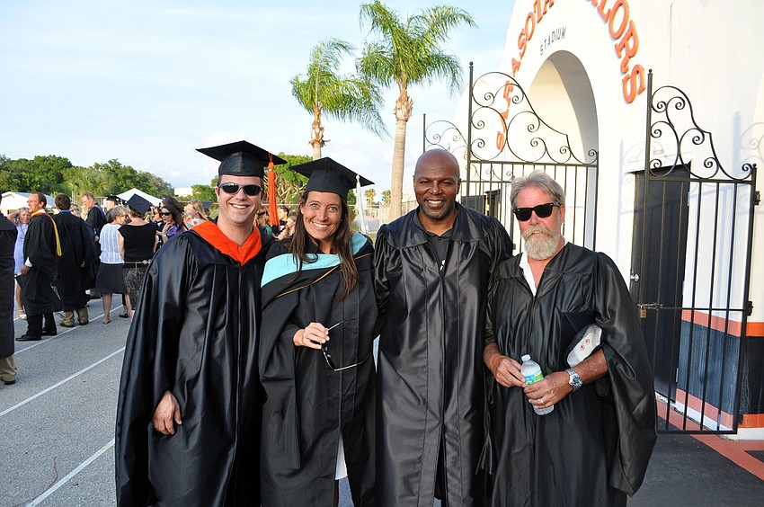 Andy Harshman, Laurie Saslow, Malele Nzeza and Judd McKean