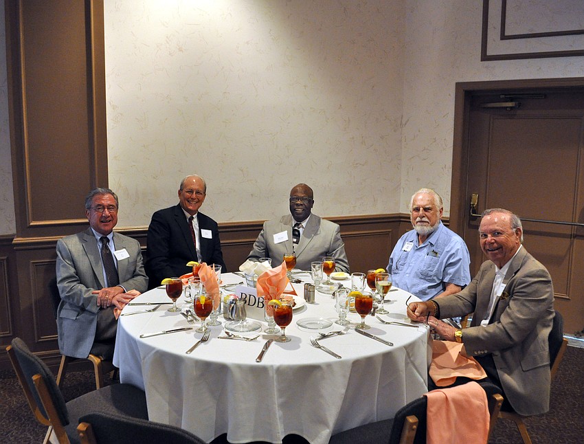 Bill Rex, Alan Roddy, Willie Shaw, Elmer Berkel and Fred Soto