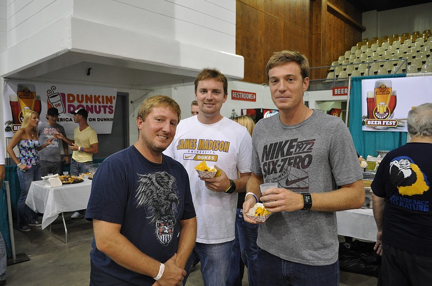 James Spinale, Bryan Irwin and Sam Pugsley