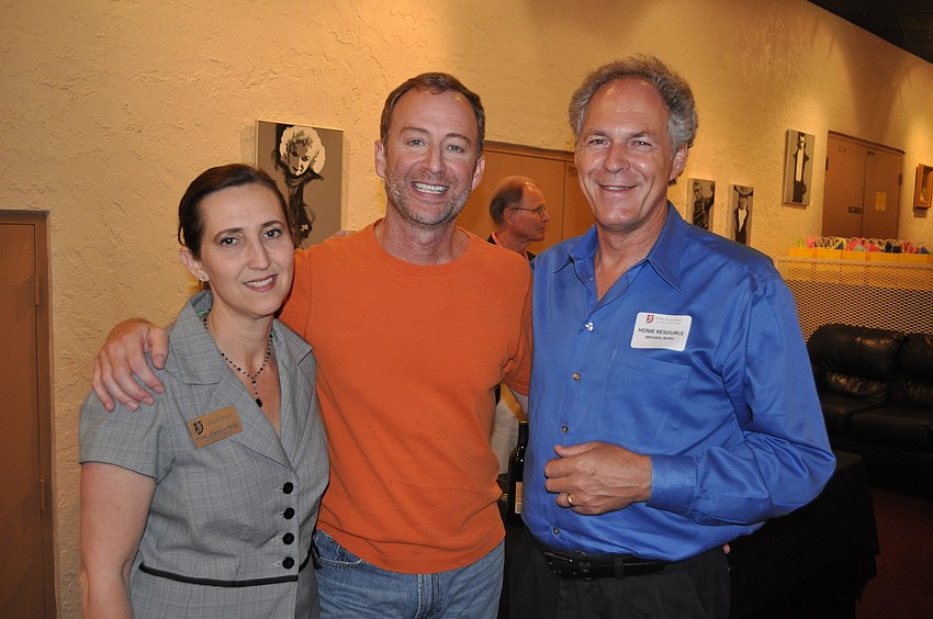 Michelle Bianchi Pingel, Jeffery Kin and Michael Bush from Home Resource.