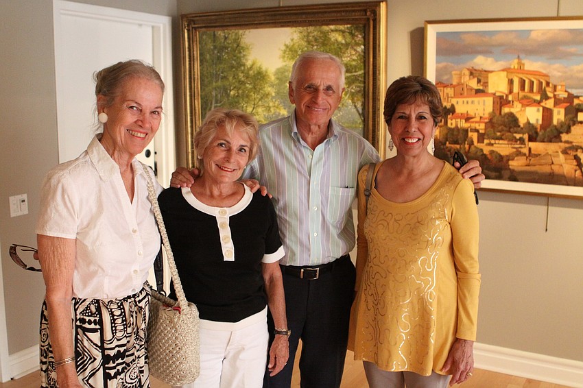 Joyce Shaw, Lola and Joe Bachmann and Roshan Kandawalla