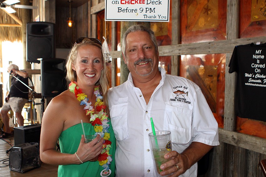 Brittany Neal and Captain Bob Greene