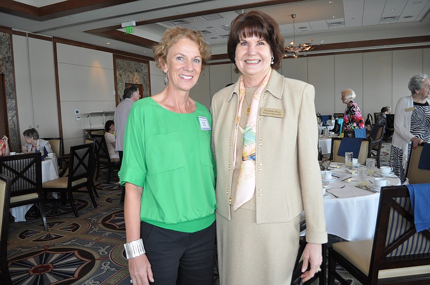 Isabelle Wright and Elizabeth Wery