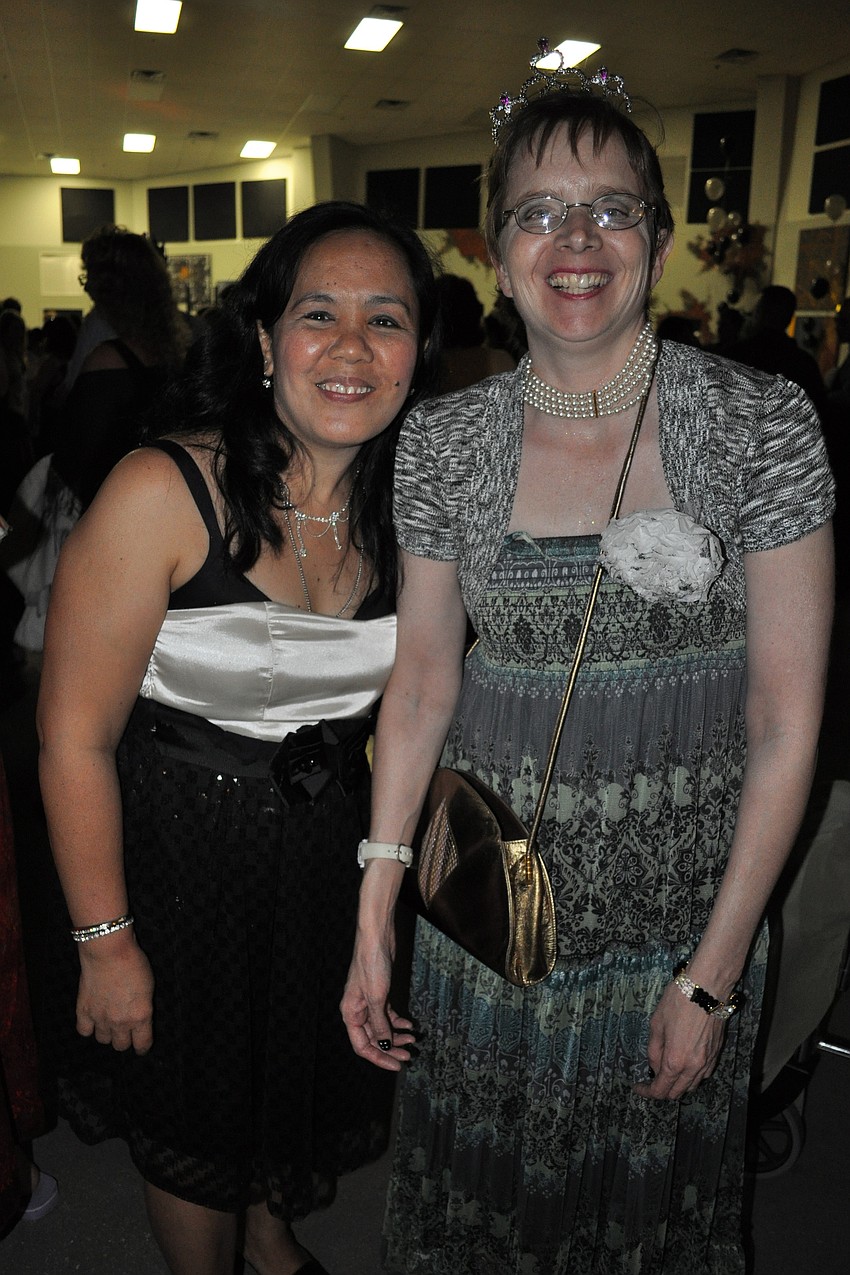 Eva Dencinco with Lisa Hobgood