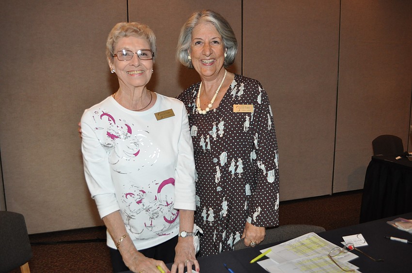 Carolyn Thompson and Lydia Landa