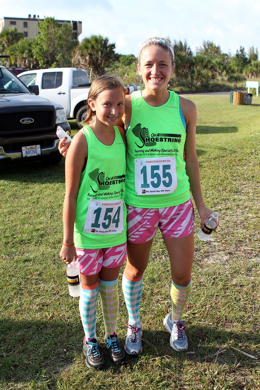 Savannah Kiwacz, 13, and Kali MacGregor