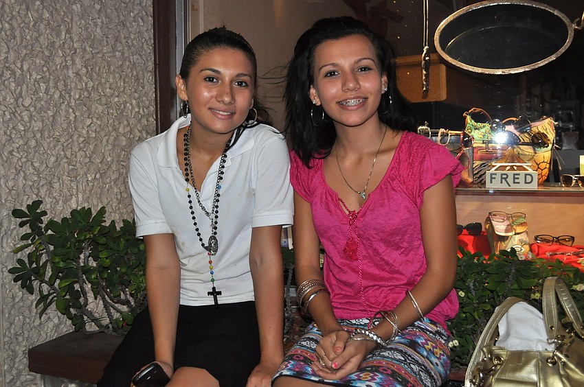 Rebecca Popham and Trinity Popham