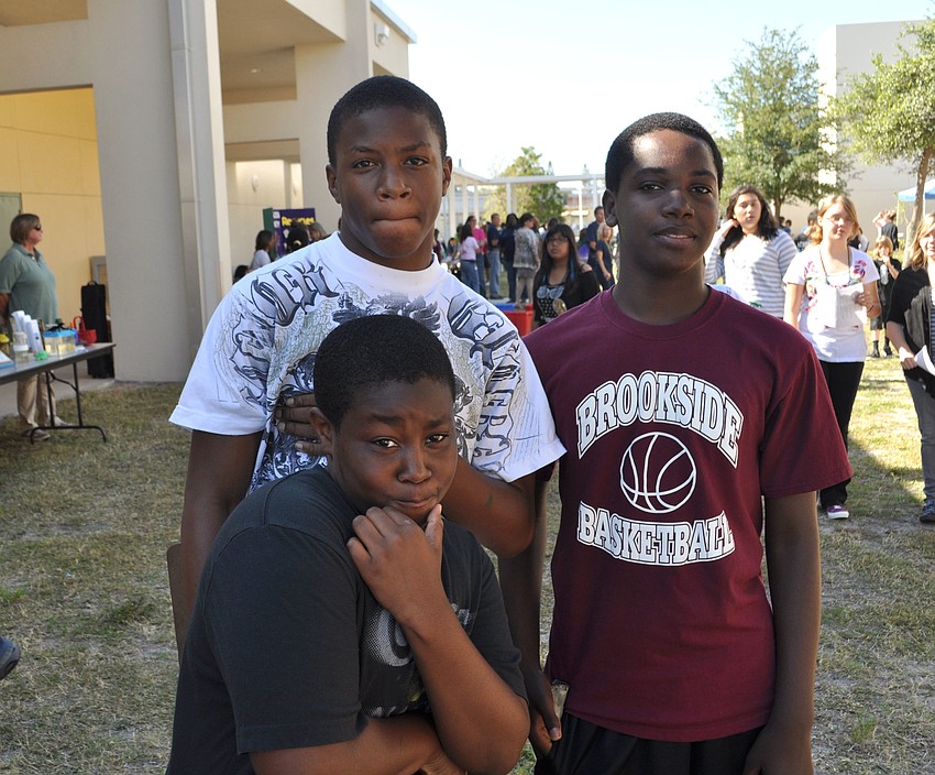 Daquone Tirene, Vince Sellers and Jamal Benson