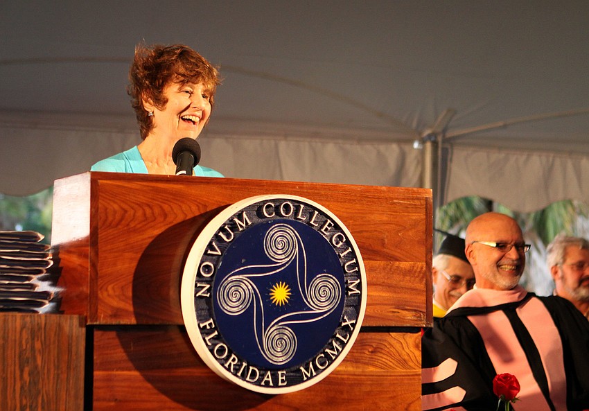 Jan Wheeler, Director of the Writing Resource Center, was given special recognition since she is retiring.