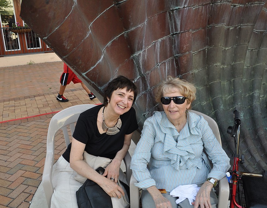 Louella Santobello and Connie Barclay