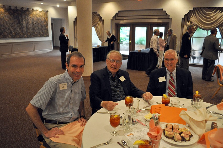 Jim Stefan,David Bowman Sr. and Gene George