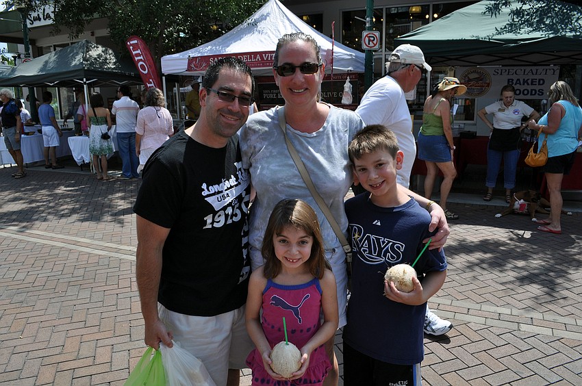 Jeff and Jessica Wasserman with their children Jackie and Ryan
